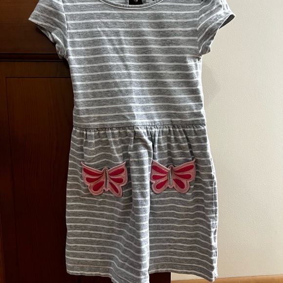 Kids' Watermelon and Striped Dress Set 5T - Picture 5 of 8